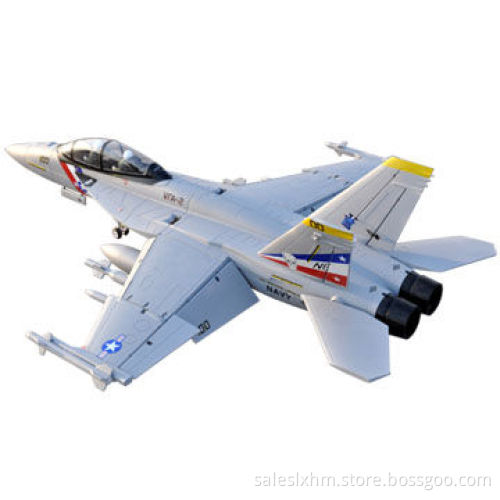 F18 RC jet plane, twin 70mm EDF, CE-certified, mechanism canopy